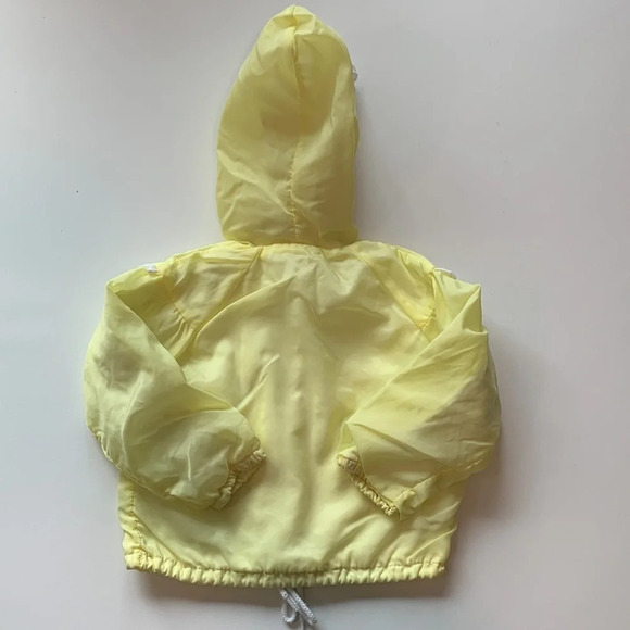 Little Ones - 12 month, yellow wind breaker, jacket - Picture 2 of 6